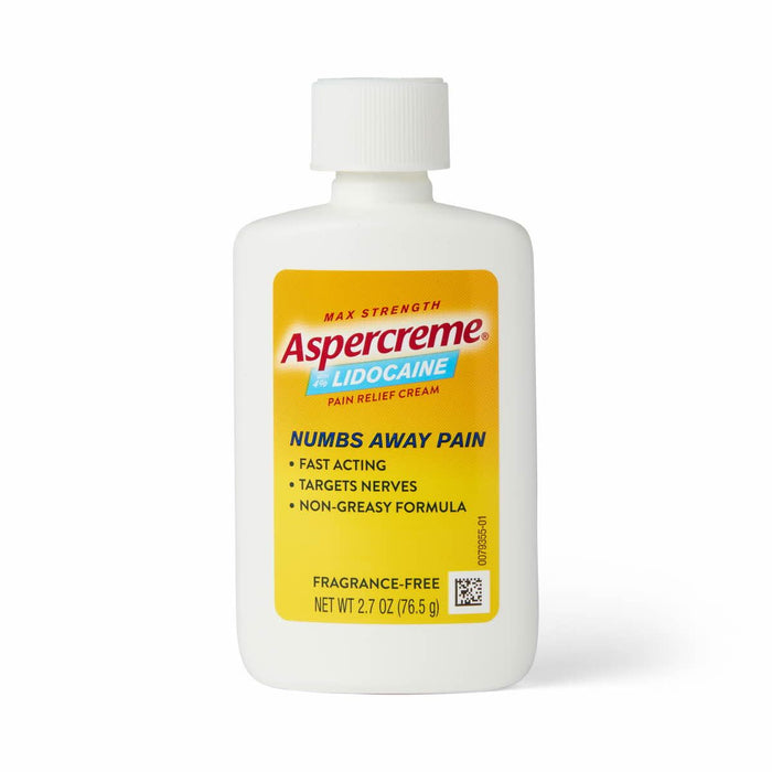 Aspercreme with Lidocaine Pain Relieving Cream 2.7oz 1Ct