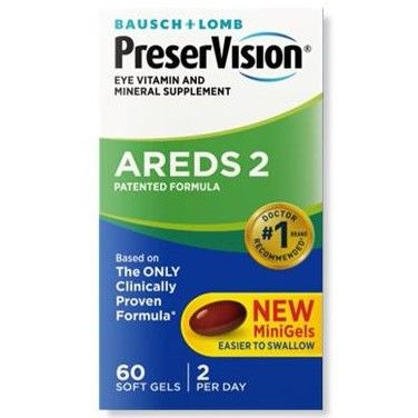 PreserVision AREDS 2 Eye Vitamin Mini Softgels 60Ct