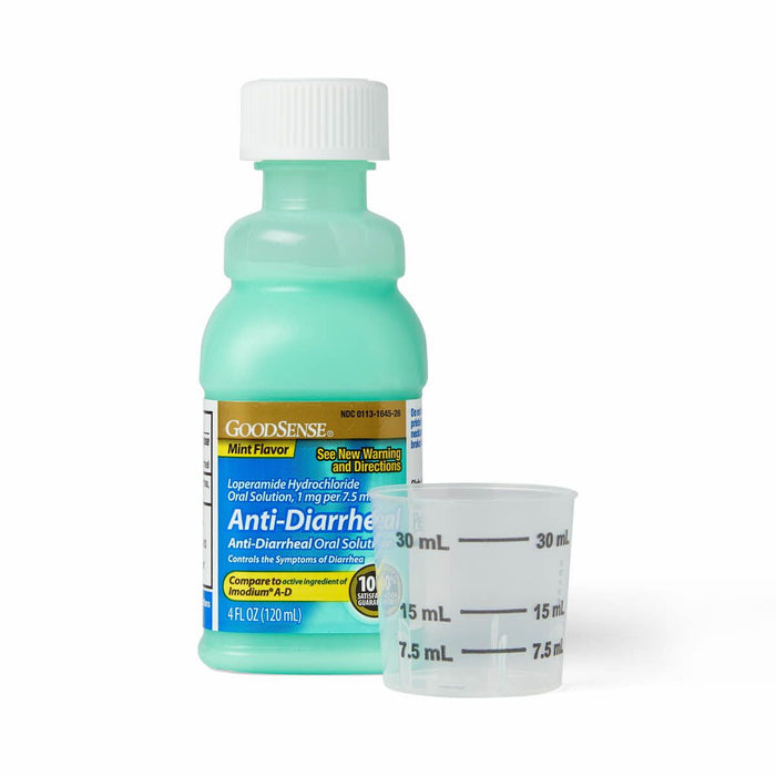 GoodSense Loperamida HCl Líquido antidiarrea 4oz 1Ct 