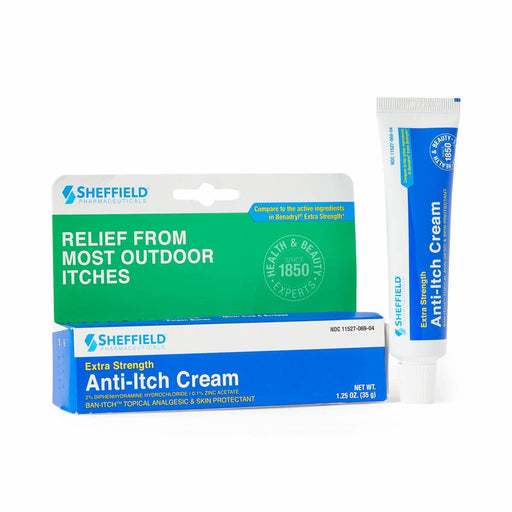 Dr. Sheffield Crema de difenhidramina antipicazón 1.2 oz 1 unidad