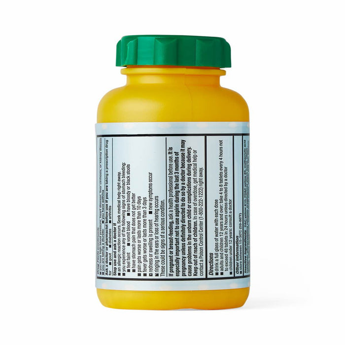 Tableta de aspirina con recubrimiento entérico de dosis baja 81 mg 300 ct 