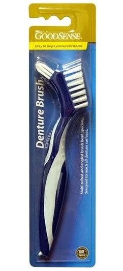 Cepillo para dentaduras postizas GoodSense 1 unidad