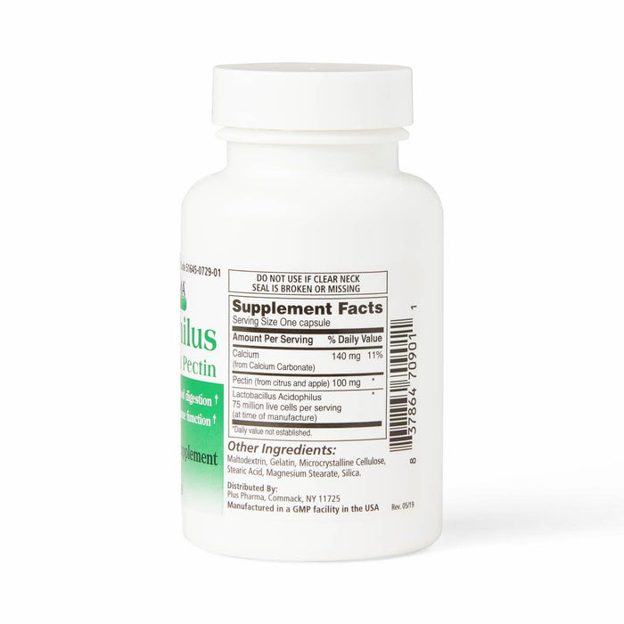 Acidophilus with Pectin Probiotic Capsule 100Ct