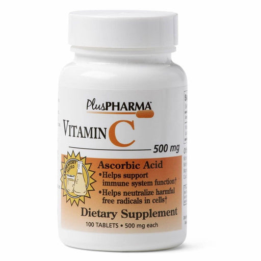 Tableta de ácido ascórbico de vitamina C 500 mg 100 ct