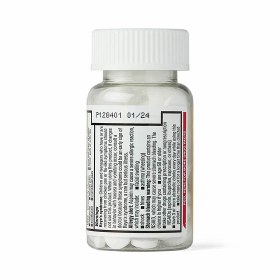 GeriCare Aspirina Tabletas 325mg 100Ct