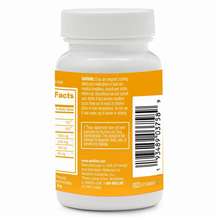 Medline aceite de pescado cápsula blanda 1000 mg 90 ct 