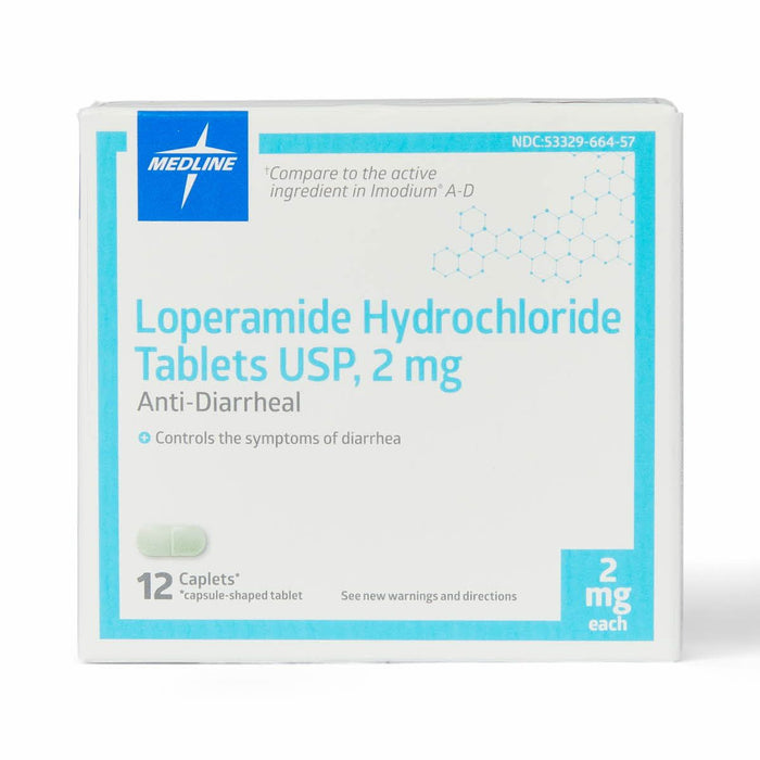 Loperamida Cápsulas Antidiarreicas 2mg 12Ct 