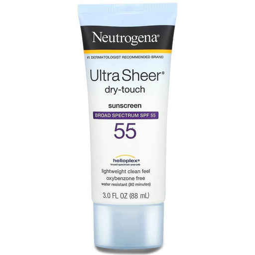 Neutrogena SPF 55 Loción de protección solar de tacto seco 3oz 1Ct