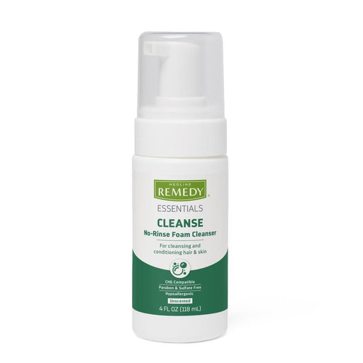 Medline Remedy Essentials No-Rinse Foam Cleanser 4oz 1Ct