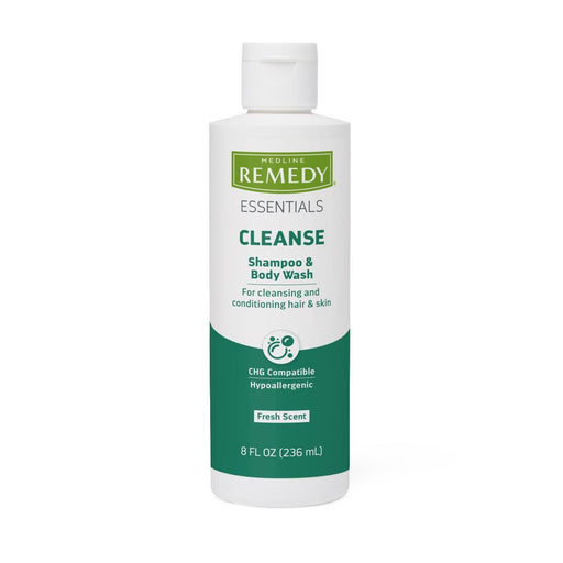 Medline Remedy Essentials Shampoo & Body Wash Scented 8oz 1Ct