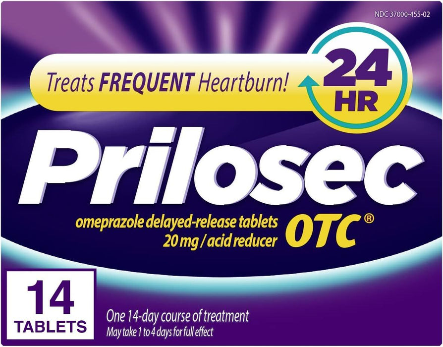 Prilosec OTC Heartburn Relief Tablet 14Ct