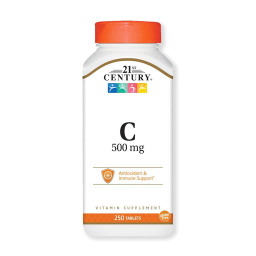 21st Century Vitamina C 500mg Tabletas 250Ct