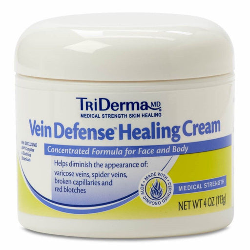 Tri Derma Crema curativa para defensa de venas, 4 oz, 1 unidad