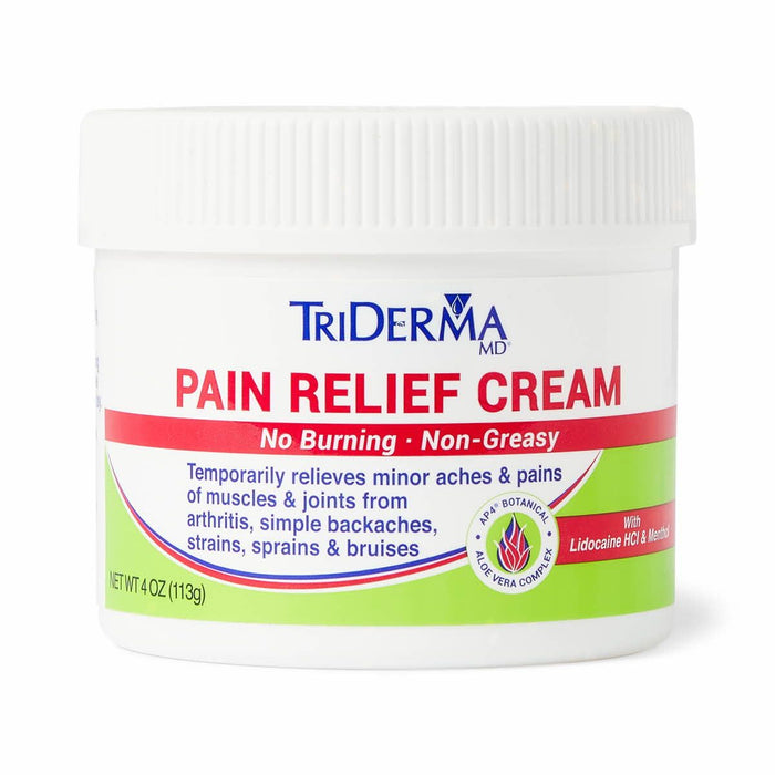 TriDerma Crema para aliviar el dolor 4oz 1Ct