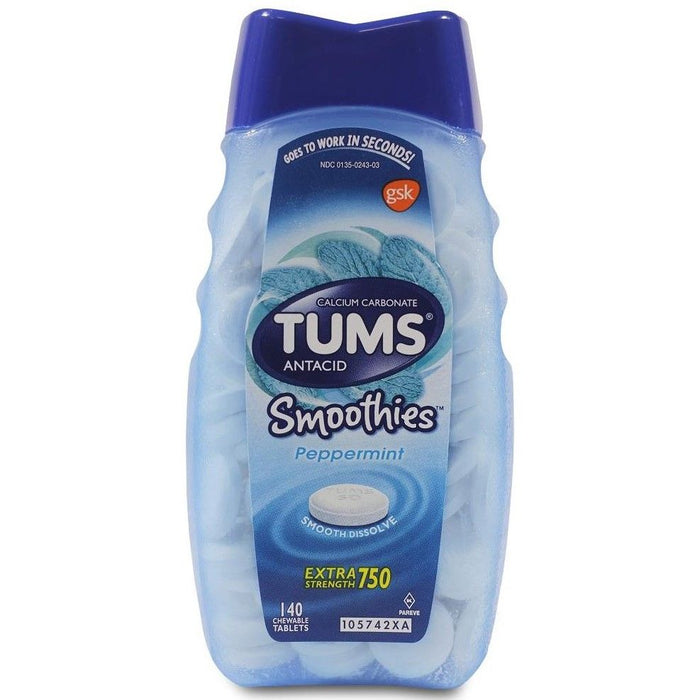 Batidos Tums Menta 140Ct